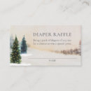 Search for woodland diaper raffle tickets Winter baby shower