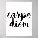 Search for carpe diem posters Quote
