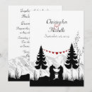 Search for bear wedding invitations Couple
