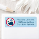 Search for whale baby shower return address labels Nautical