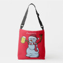 Search for snowman handbags Santa