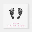Search for footprints magnets Baby feet