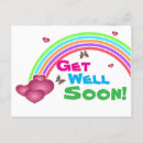 Search for get well soon postcards Rainbow