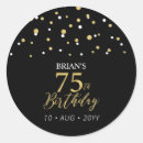 Search for 75th birthday party stickers Modern