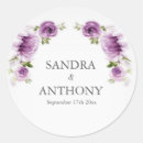 Search for fuchsia wedding stickers Floral