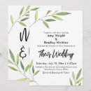 Search for herb wedding invitations Watercolor