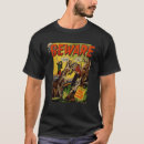 Search for vintage horror comic tshirts Zombie