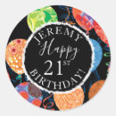 Search for birthday 21st stickers Script