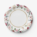 Search for china paper plates Flowers