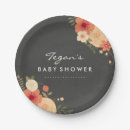 Search for chalkboard baby shower paper plates Girl