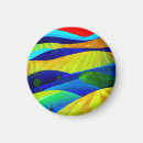 Search for bright landscape magnets Colours