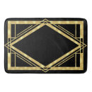 Search for black gold art deco bath mats Bathroom