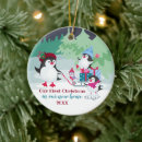 Search for penguin christmas tree decorations Snow