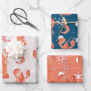 Search for lobster wrapping paper Watercolor