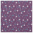 Search for lilac flowers fabric Vintage