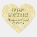 Search for shamrock wedding stickers Irish