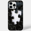 Search for puzzle iphone cases Black