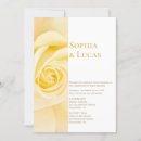 Search for yellow rose invitations Modern