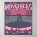 Search for big wave surfing posters California
