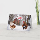 Search for funny chicken christmas cards Snow