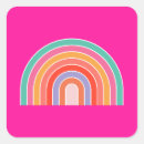 Search for rainbow coloured stickers Pink