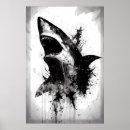 Search for shark week posters Great white