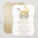 Search for stroller baby girl shower invitations Vintage
