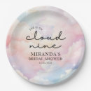 Search for cloud paper plates Watercolor