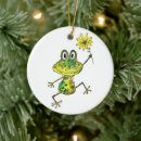 Search for cartoon frog christmas tree decorations Funny