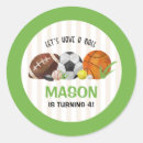 Search for football birthday party stickers Boy