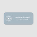Search for blue name tags Modern professional elegant classic