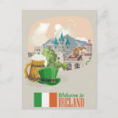 Search for vintage irish postcards Watercolor