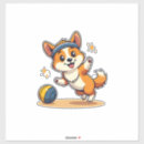 Search for funny corgi stickers Wolf