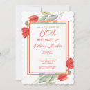 Search for spring 60th birthday invitations Flowers