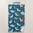 Search for dinosaur beach towels Blue