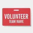 Search for sport id badges Volunteer