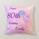 Search for 80th birthday cushions Flowers