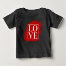 Search for valentines day baby shirts White