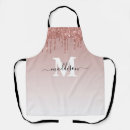 Search for cute rose aprons Glitter