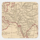 Search for ancient map stickers Relief