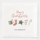 Search for christmas dinner paper napkins Script