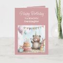 Search for grandaughter birthday cards Cute