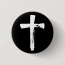 Search for christian cross badges Black