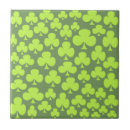 Search for green shamrock tiles Irish
