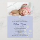 Search for naming day invitations Blue