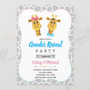Search for gender reveal with giraffe Party