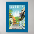 Search for denmark travel posters Illustration