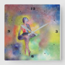 Search for ballerina clocks Watercolor