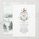 Search for wild life invitations Woodland