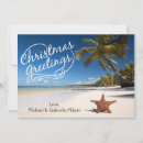 Search for starfish christmas cards Tropical